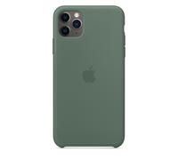Coque en silicone pour iPhone 11 Pro Max Vert