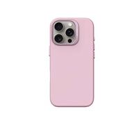 Coque en Silicone pour iPhone 16 Pro Compatible MagSafe Antimicrobienne Rose