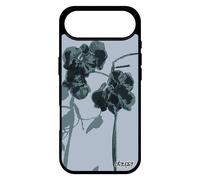 Coque En Silicone Pour Iphone 17 Air Orchidée Fleur Gris De Protection Fantaisie Nature Belle Tropical Tpu Exotique Dessin Couleur