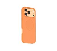 Coque en Silicone pour iPhone 17 Pro Compatible MagSafe Antichoc 2m Orange