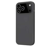 Coque en Silicone pour iPhone 17 Pro Max Compatible MagSafe MW Noir