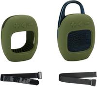 Coque en silicone pour JBL CLIP 5, confortable, portable, résistante aux rayures, étanche, résistante aux chutes, vert