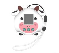 Coque en silicone pour jouet numérique Punirunes Interactif Animal de compagnie numérique, 9,6 x 8,6 x 5,8 cm, avec cordon, résistant aux rayures