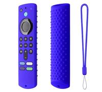 Coque en Silicone pour La Nouvelle Clé TV Am-azon Fir-e TV Stick 4K - Antidérapante, Résistante Aux Chocs Et À La Poussière, avec Cordon, Coque Phosphorescente pour Télécommande Fir-e TV Stick