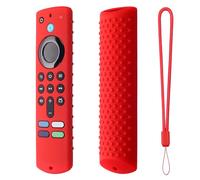 Coque en Silicone pour La Nouvelle Clé TV Am-azon Fir-e TV Stick 4K - Antidérapante, Résistante Aux Chocs Et À La Poussière, avec Cordon, Coque Phosphorescente pour Télécommande Fir-e TV Stick