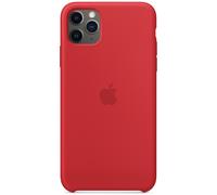 Coque en silicone pour l'Apple iPhone 11 Pro Max - Rouge