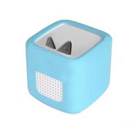Coque en silicone pour lecteur audio Toniebox 2, coque de protection antichoc antidérapante pour lecteur audio Toniebox, mat anti-rayures avec poignée (bleu)