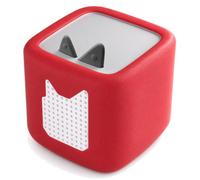 Coque en silicone pour lecteur audio Toniebox 2, coque de protection antidérapante et antichoc pour Toniebox 2, protection souple pour lecteur audio portable, résistante aux chutes (rouge)