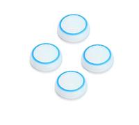 Coque en silicone pour manette de jeu PS4 PS3 Xbox One Xbox 360 Wii U NS Pro Blanc/bleu