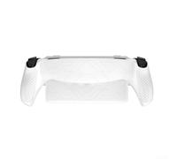 Coque en silicone pour manette Playstation Portal offrant une protection fiable avec support pour un rangement simple et une expérience de jeu sans entrave (noir)