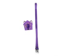 Coque en silicone pour niche Bitzee combinant résistance, atténuation de la poussière et découpes précises pour une accessibilité fonctionnelle (violet)