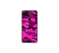 Coque en silicone pour OnePlus 5T - Camouflage rose
