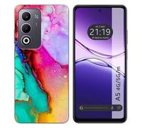 Coque en silicone pour OPPO A5m / A5 4G / 5G design marbre 15 dessins