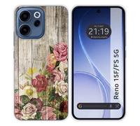 Coque En Silicone Pour Oppo Reno 15 FS / 15FS 5G Design Bois 08 Dessins
