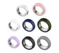 Coque en silicone pour Oura Ring 5, anti-rayures et légère, protection colorée pour anneau intelligent pour fitness et sommeil (M)
