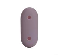 Coque en silicone pour PLAUD pour Notepin pour enregistreur vocal AI - Coque de protection souple avec sangle sécurisée - Peau résistante aux chocs pour un usage quotidien - Noir (violet)