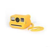Coque en silicone pour Polaroid Go 1 2 anti-poussière (jaune) | Ajustement parfait, étanche à la poussière, silicone absorbant les chocs, design léger, accès facile aux boutons