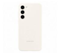 Coque en Silicone pour Samsung Galaxy S23+ 5G Beige Crème
