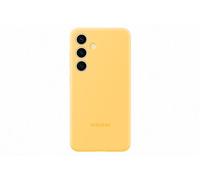 Coque en silicone pour Samsung Galaxy S24 Jaune