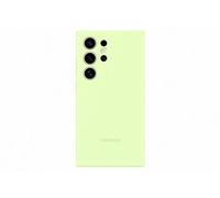 Coque en silicone pour Samsung Galaxy S24 Ultra Vert Clair