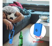Coque en silicone pour Samsung Nouvelle télécommande BN59-01312A Remplacement Bluetooth Remote Control, Anti-dérapant Housse de protection Coque pour Samsung BN59 Smart TV Remote (Bleu)