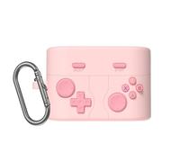 Coque en silicone pour Sony WF-1000XM6 avec mousqueton, protection complète antichoc ultra fine en silicone souple pour écouteurs WF-1000XM6 (rose)