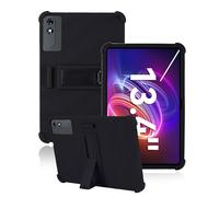 Coque en silicone pour table Tabwee T60 Pro 13,4" 2025 avec couverture complète, toergy résistant aux chocs, anti-rayures, support réglable et coque en silicone souple, noir