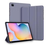 Coque En Silicone Pour Tablette Samsung Galaxy, Pour S6 Lite 10.4 Tab A9 A8 A7 S7 S8 S9 Et Plus Fe, Fonction Veille Et Réveil Automatique Intelligente Tab A7 Lite 8.7in-Bleu