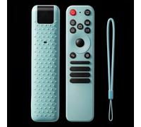 Coque en silicone pour télécommande LG MR25GA Magic compatible avec télécommande LG OLED Smart TV AI-C5/B5/G5/M5 Series MR25GA de 2025, résistante aux chocs, lavable, anti-poussière, avec cordon