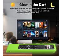 Coque en silicone pour télécommande Philips Smart TV. housse de protection coordonnante. 50PUS8106/12. 55PUS8106/12. 43PUS7406/12--Vert