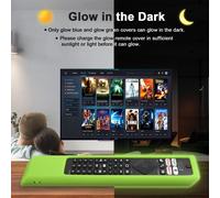 Coque en silicone pour télécommande Philips Smart TV, housse de protection coordonnante, 50PUS8106/12, 55PUS8106/12, 43PUS7406/12-Vert