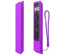 Coque en silicone pour télécommande Philips Smart TV. housse de protection coordonnante. 50PUS8106/12. 55PUS8106/12. 43PUS7406/12--Violet