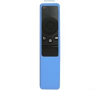 Coque en silicone pour télécommande Samsung TV BN59 - Antichoc - Antidérapante - Pour Smart QLED LED 4K - Anti-poussière - Bleu clair