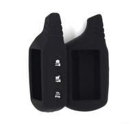 Coque en silicone pour télécommande Starline B9 B91 B6 B61 A91 A61 Système de sécurité de voiture (noir)