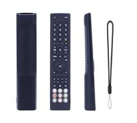 Coque en silicone pour télécommande TV HISENSE ERF3C46H avec texture particulaire et performance élastique constante (noir)
