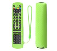 Coque en silicone pour télécommande vocale Jio TV avec construction légère et absorption efficace des chocs (vert brillant)
