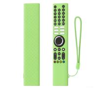 Coque en silicone pour télécommande Xiaomi Mi Box S XMRM-P3 - Résistant aux rayures - Doux au toucher - Blanc (vert lumineux)