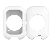 Coque en silicone pour VTT - Pour ordinateur Garmin Edge - Protection anti-chute - Légère - Plusieurs couleurs - Équipement d'aventure en plein air (blanc)