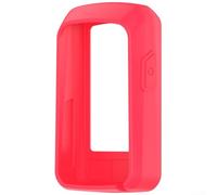 Coque en silicone pour Wahoo ELEMNT BOLT V3 offrant un rembourrage de protection et une prise en main texturée pour éviter le glissement (rouge)