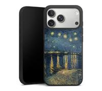 Coque en Silicone Premium Compatible avec Apple iPhone 17 Pro Max Etui Silicone Coque Souple Vincent Van Gogh ¼uvre d'art Peinture