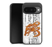 Coque en Silicone Premium Compatible avec Google Pixel 10 Pro Etui Silicone Coque Souple Kurama Naruto Shippuden Produit sous Licence Officielle