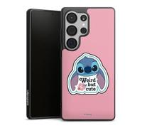 Coque en Silicone Premium Compatible avec Samsung Galaxy S25 Ultra Etui Silicone Coque Souple Lilo & Stitch Disney Dictons