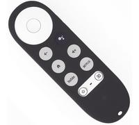 Coque en silicone protectrice pour Chromecast avec télécommande Google TV, grise
