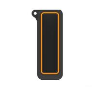 Coque en silicone réactive pour Anker pour batterie externe Prime 20100 mAh 220 W permettant une pression précise des boutons et un alignement des ports (orange)