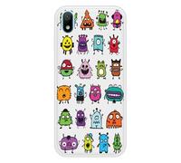 Coque en silicone renforcé imprimée compatible Huawei Y5 2019 Alien
