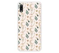 Coque en silicone renforcé imprimée compatible Huawei Y6 2019 Jardin des songes