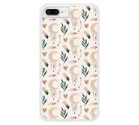 Coque en silicone renforcé imprimée compatible iPhone 6 Plus iPhone 6S Plus Jardin des songes