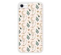 Coque en silicone renforcé imprimée compatible iPhone SE 2020 iPhone SE 2022 Jardin des songes