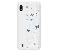 Coque en silicone renforcé imprimée compatible Samsung Galaxy A10 Butterfly