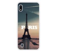 Coque en silicone renforcé imprimée compatible Samsung Galaxy A10 Paris
